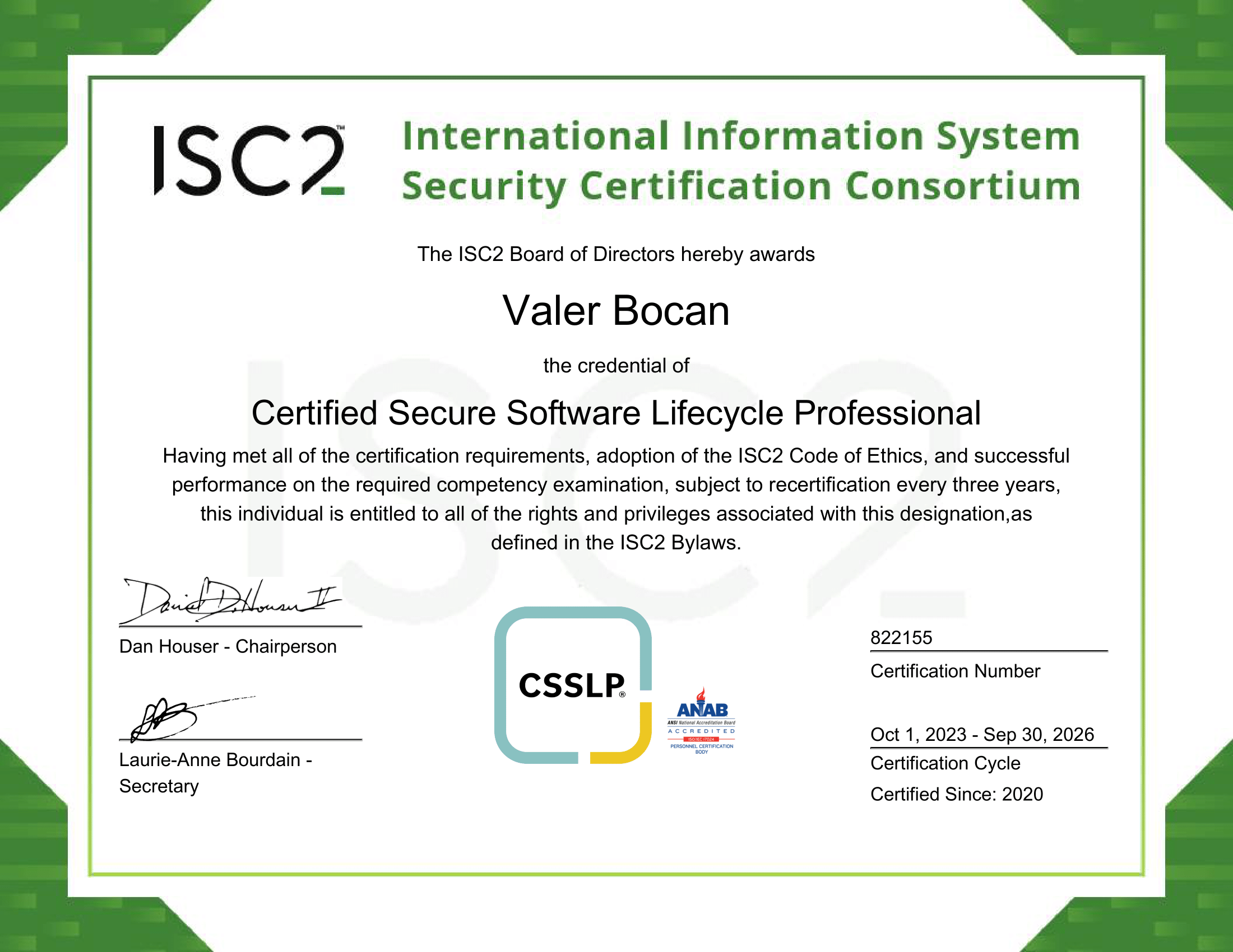 CSSLP Certification